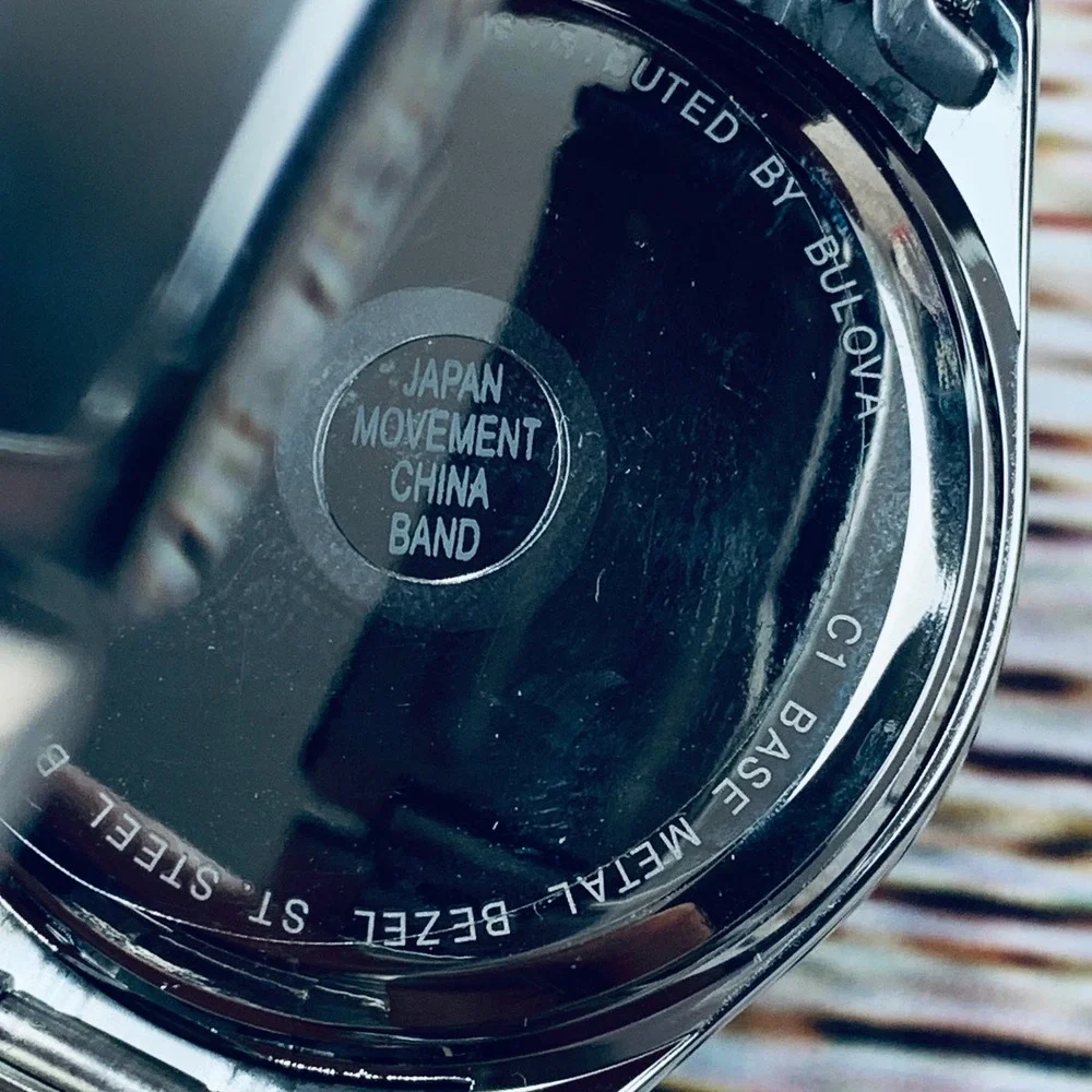 TFX by Bulova 36B100 Stainless Steel Watch with Date Japan Movement In‎ Box